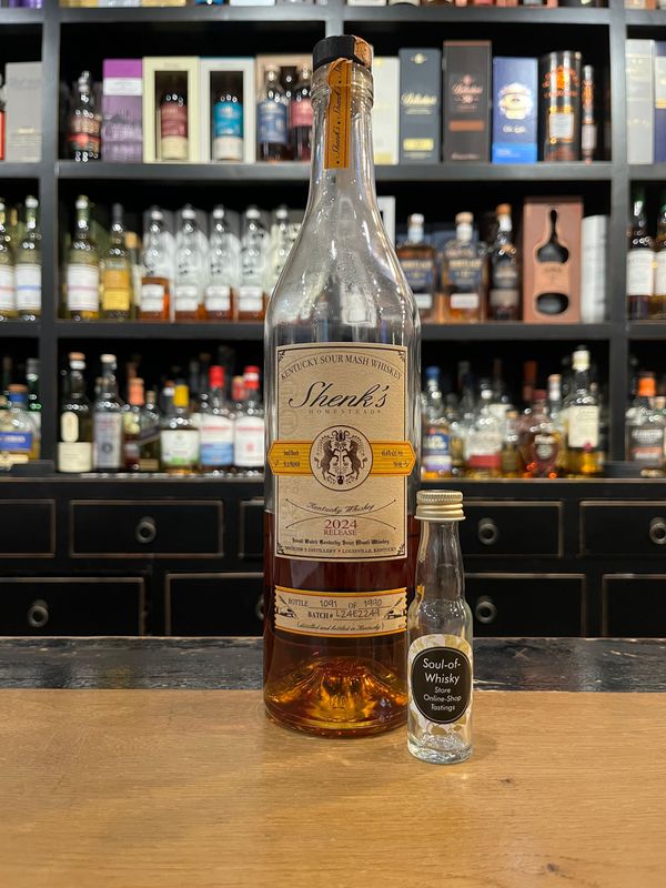 Shenks Small Batch Release 2024 Sample mit 2cl und 45,6% Shenks Small Batch Release 2024 Sample mit 2cl und 45,6%