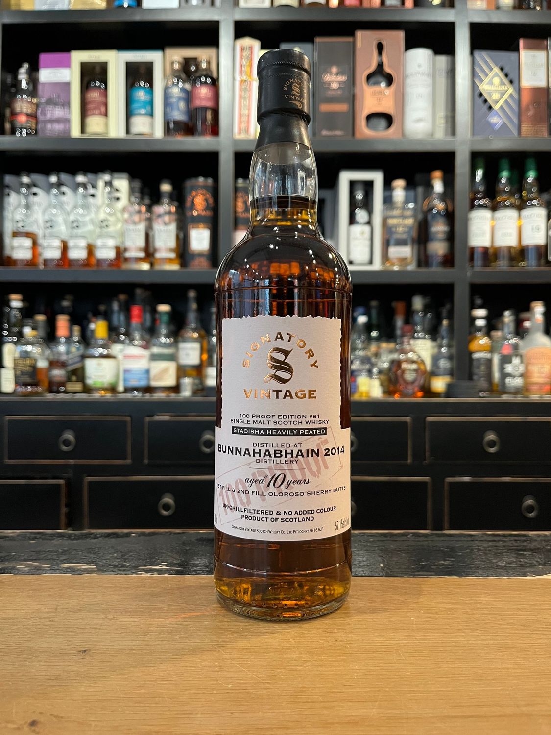 Bunnahabhain 10 Jahre Vintage 100 Proof Edition #61 Bunnahabhain 10 Jahre Vintage 100 Proof Edition #61