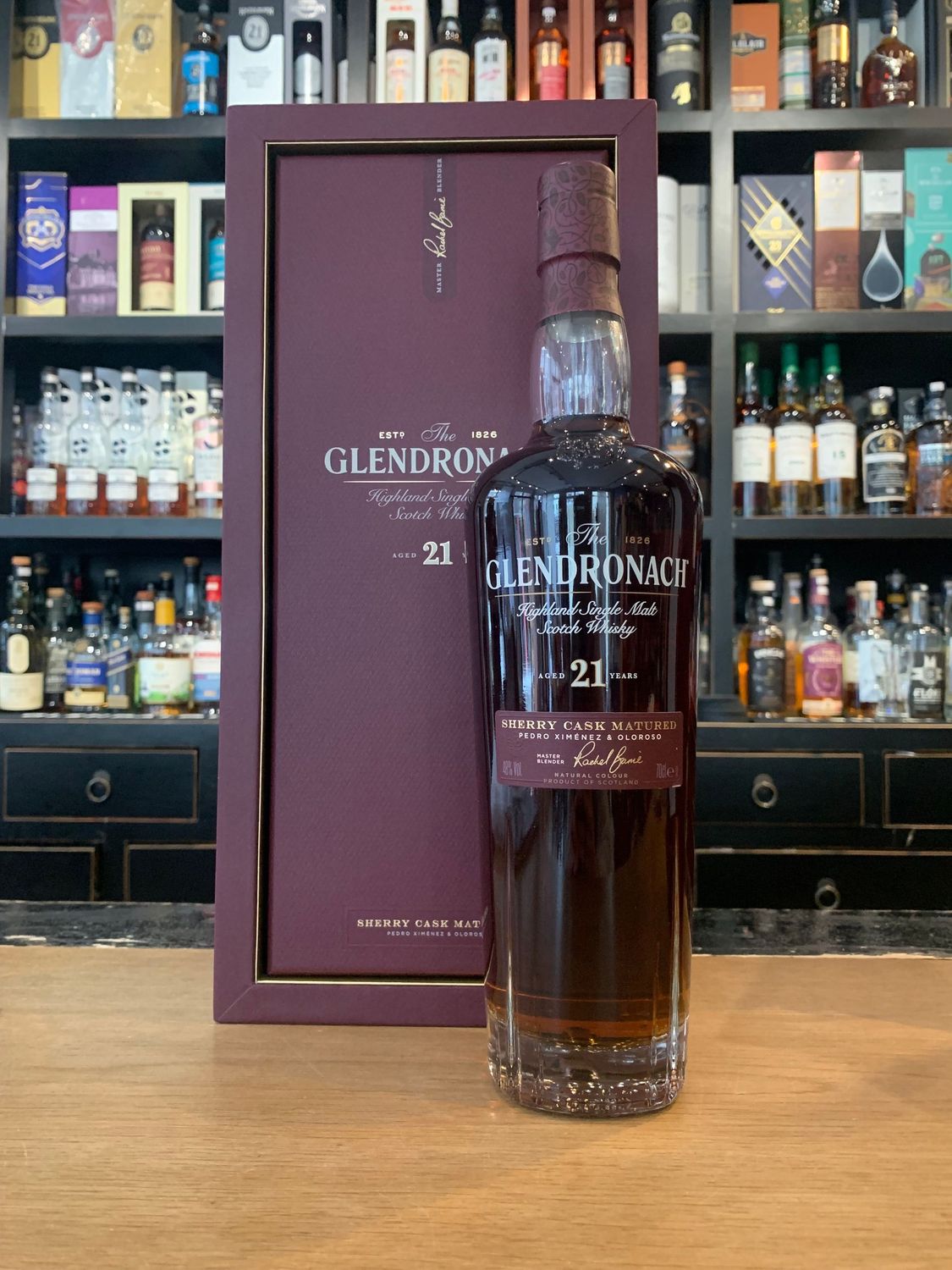 Glendronach 21 Jahre Sherry Cask mit 0,7L und 48%