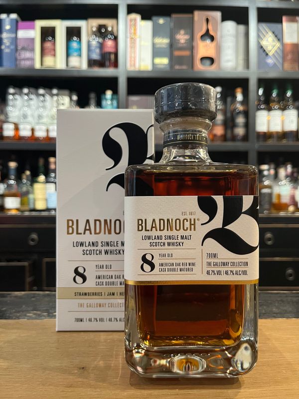Bladnoch 8 Jahre Red Wine Cask mit 0,7L und 46,7% Bladnoch 8 Jahre Red Wine Cask mit 0,7L und 46,7%