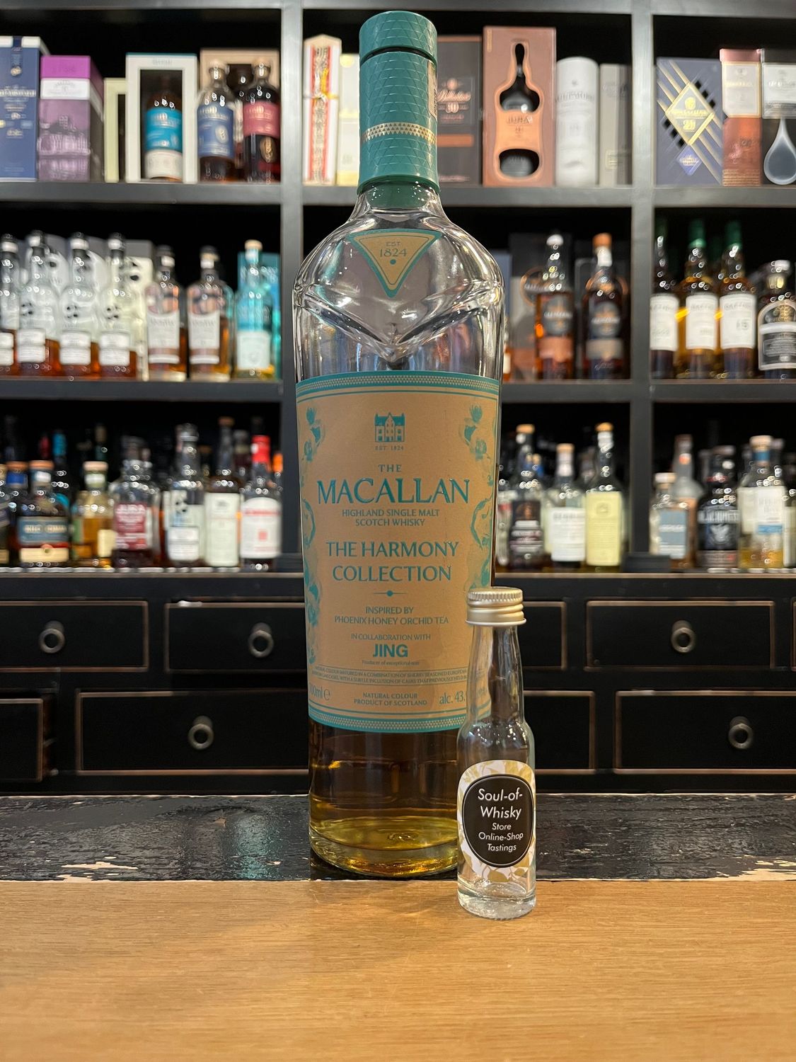 Macallan Harmony Collection Lapsang Tea Jing Sample mit 2cl und 43,9% Macallan Harmony Collection Lapsang Tea Jing Sample mit 2cl und 43,9%