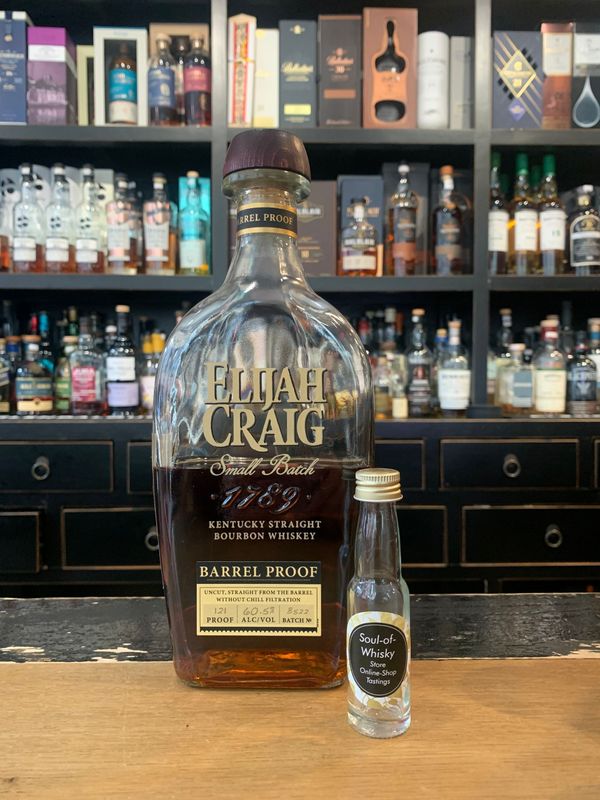 Elijah Craig 12 Jahre Barrel Proof mit 2cl und 60,5%