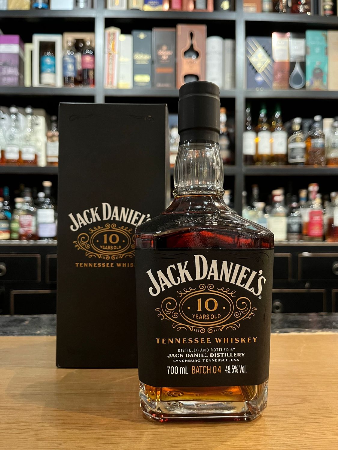 Jack Daniel's 10 Jahre Batch 04 (2025) mit 0,7L und 48,5% Jack Daniel's 10 Jahre Batch 04 (2025) mit 0,7L und 48,5%
