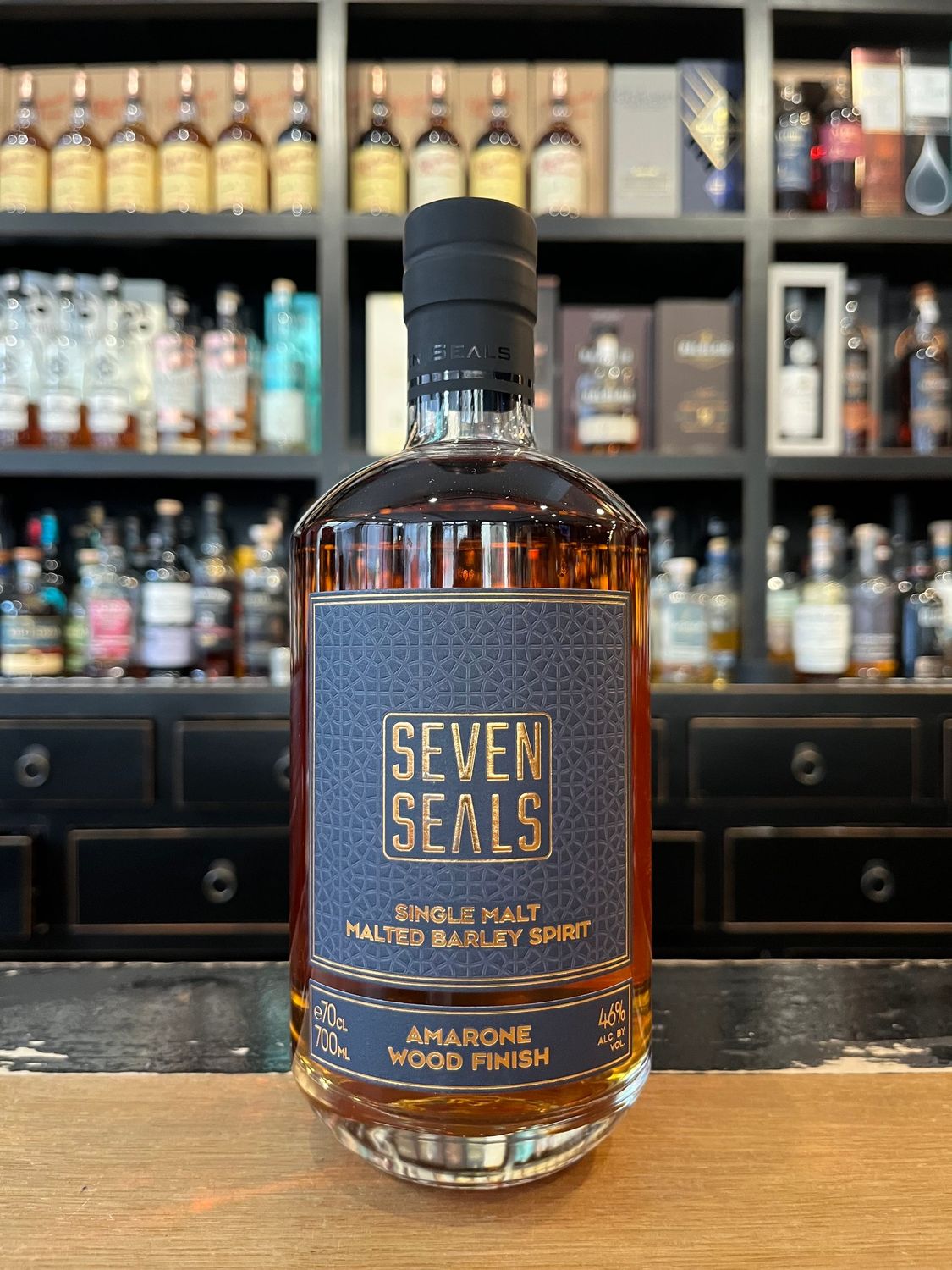 Seven Seals Amarone Wood Finish mit 0,7L und 46% Seven Seals Amarone Wood Finish mit 0,7L und 46%