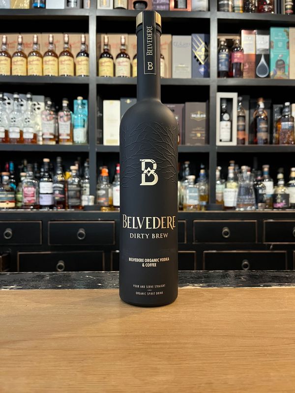 Belvedere Dirty Brew Organic Vodka & Coffee mit 0,7L und 30% Belvedere Dirty Brew Organic Vodka & Coffee mit 0,7L und 30%