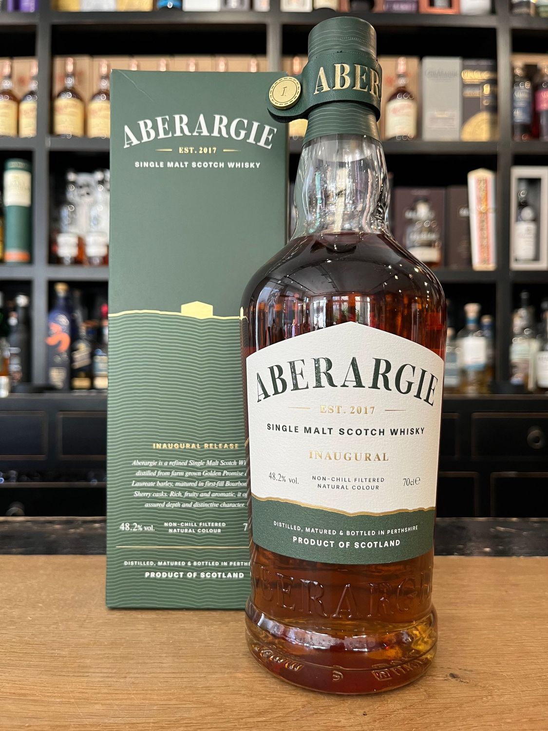 Aberargie Inaugural Release mit 0,7L und 48,2%