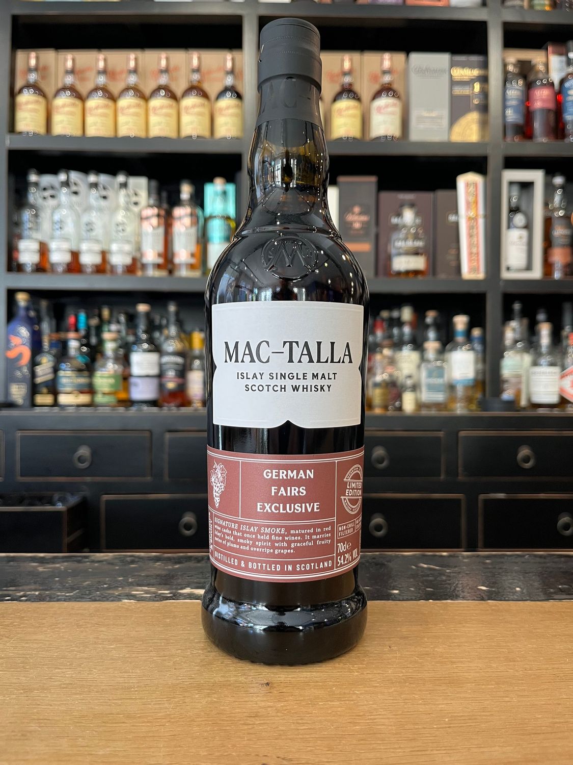 Mac-Talla Red Wine Cask German Fairs Exclusive mit 0,7L und 54,2%