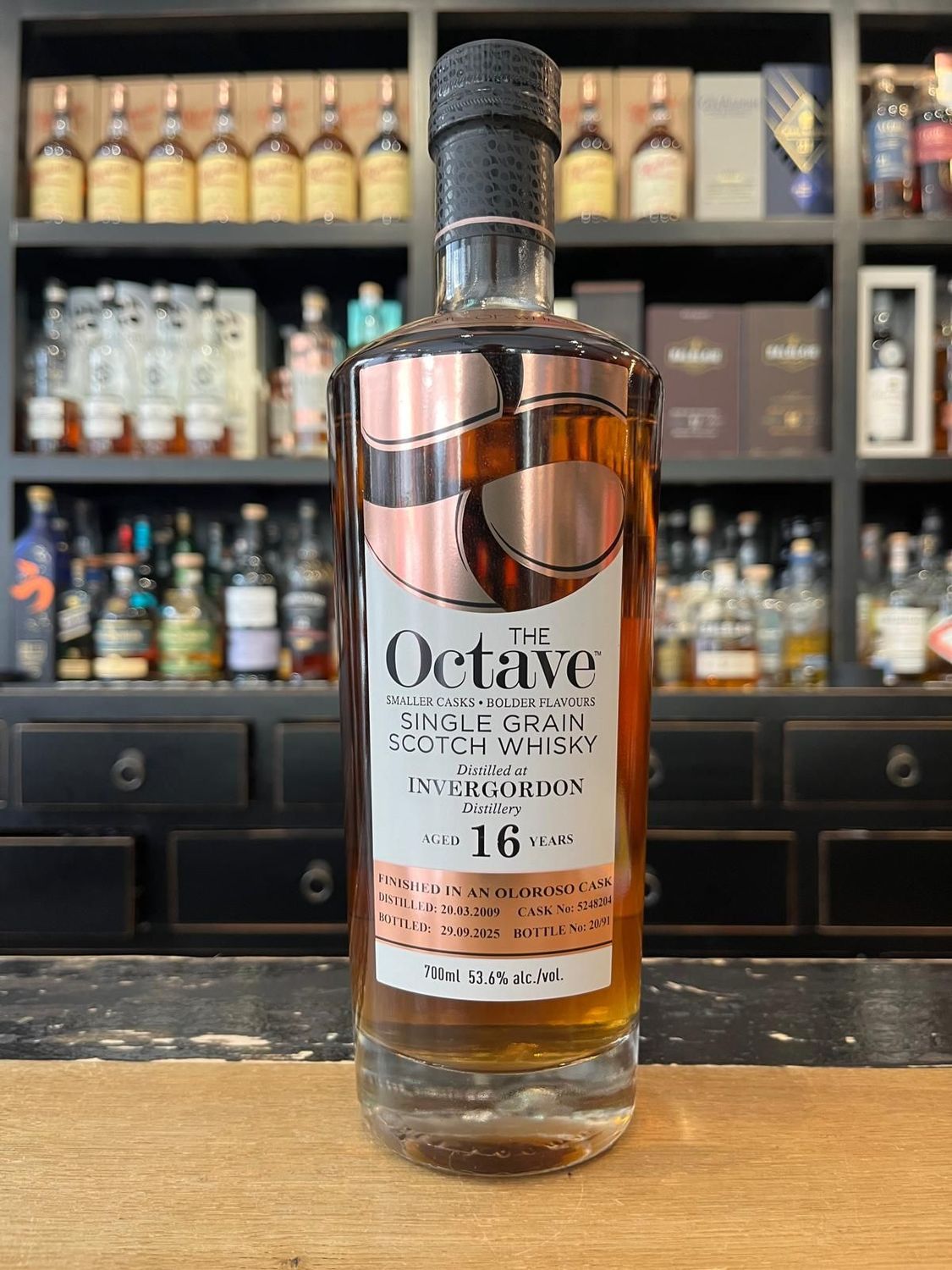 Invergordon 16 Jahre Soul of Whisky mit 0,7L und 53,6%