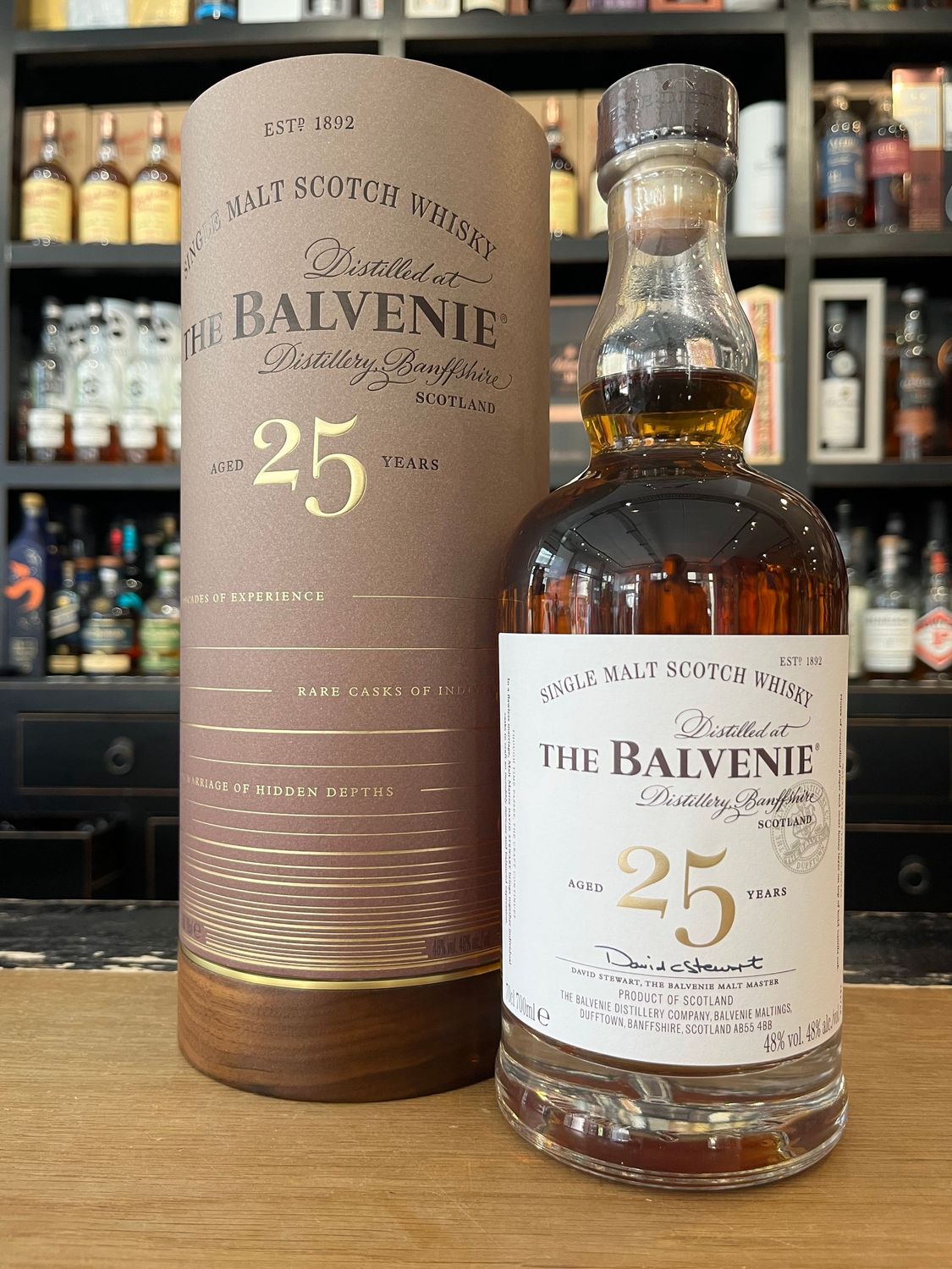 Balvenie 25 Jahre Rare Cask mit 0,7L und 48%