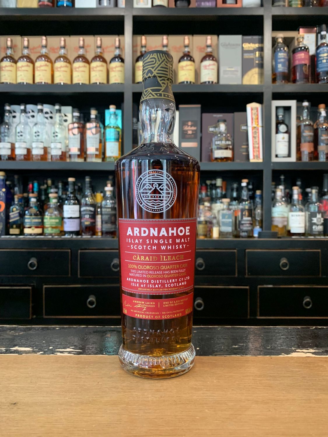 Ardnahoe Càraid Ìleach Oloroso Sherry Quarter Casks mit 0,7L und 50%