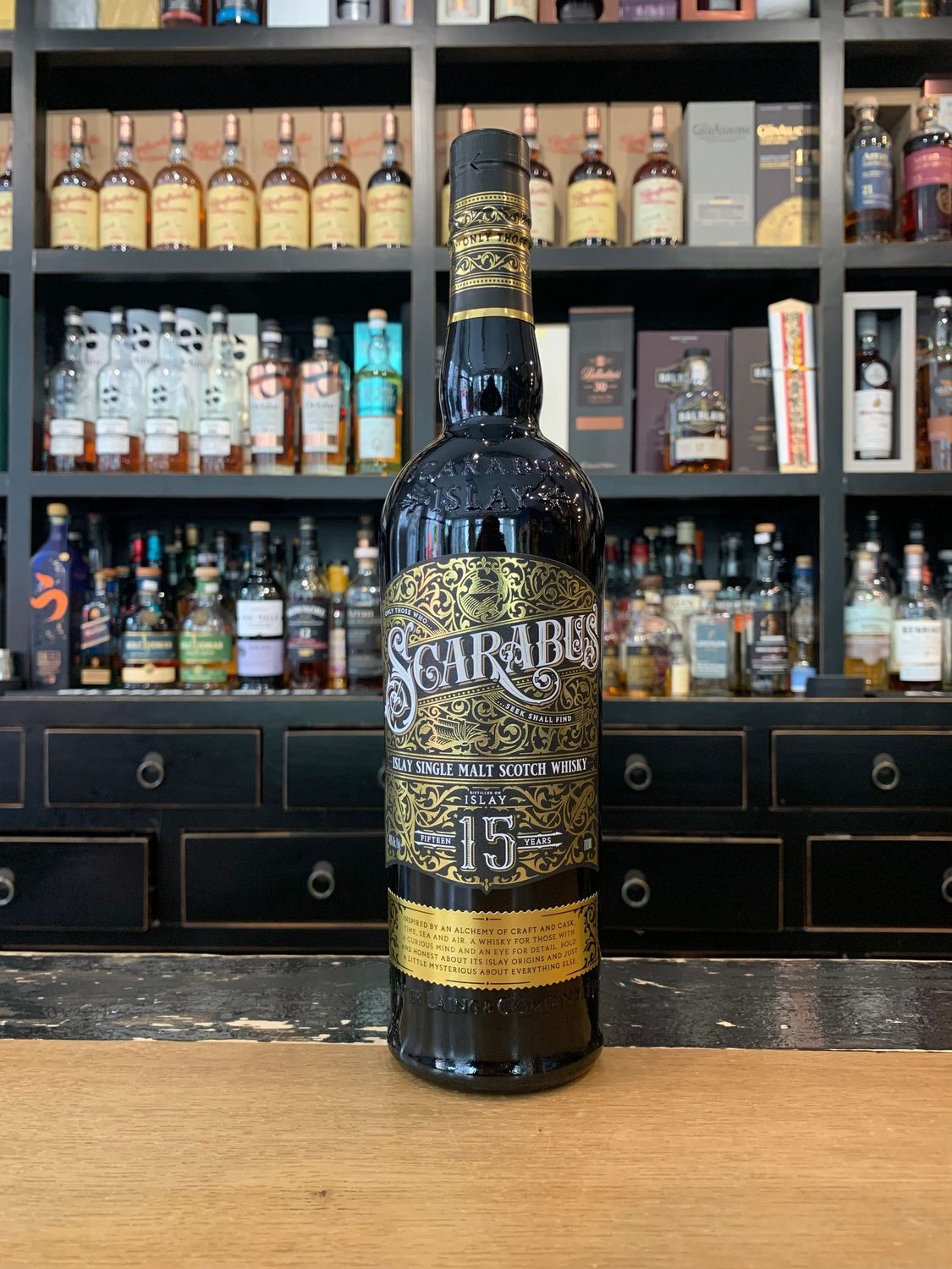 Scarabus 15 Jahre Islay Single Malt mit 0,7L und 46%