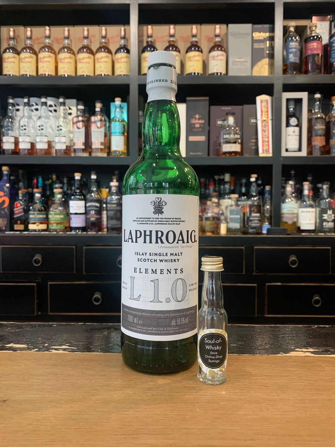 Laphroaig Elements L1.0 Sample mit 2cl und 58,6%
