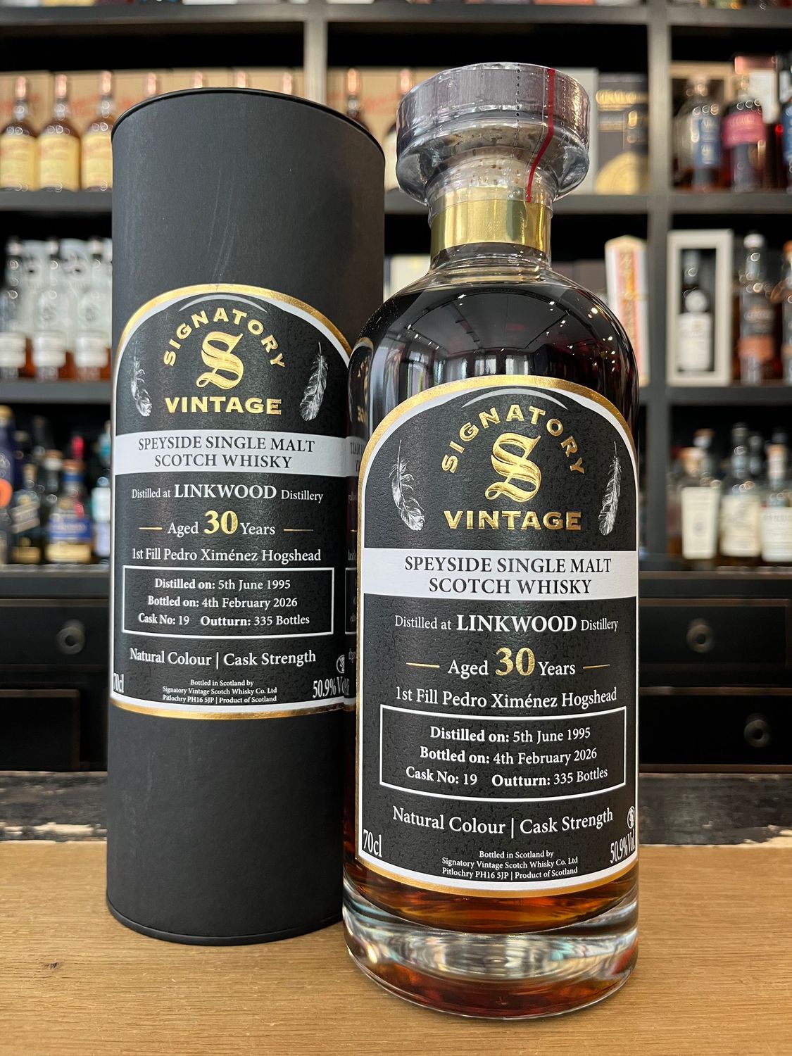 Linkwood 30 Jahre 1995/2026 First Fill PX Signatory Vintage