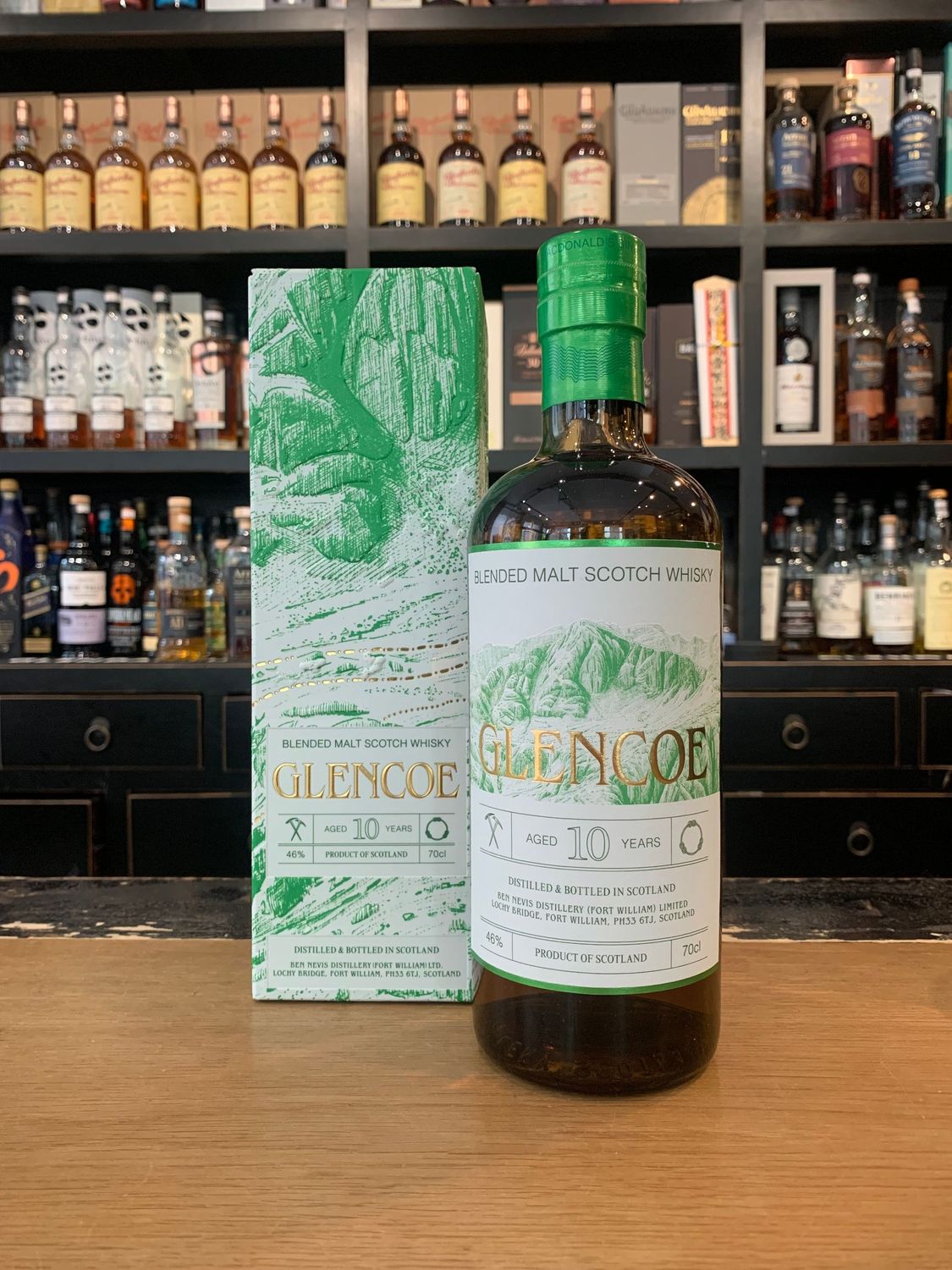 Glencoe 10 Jahre Blended Malt mit 0,7L und 46%