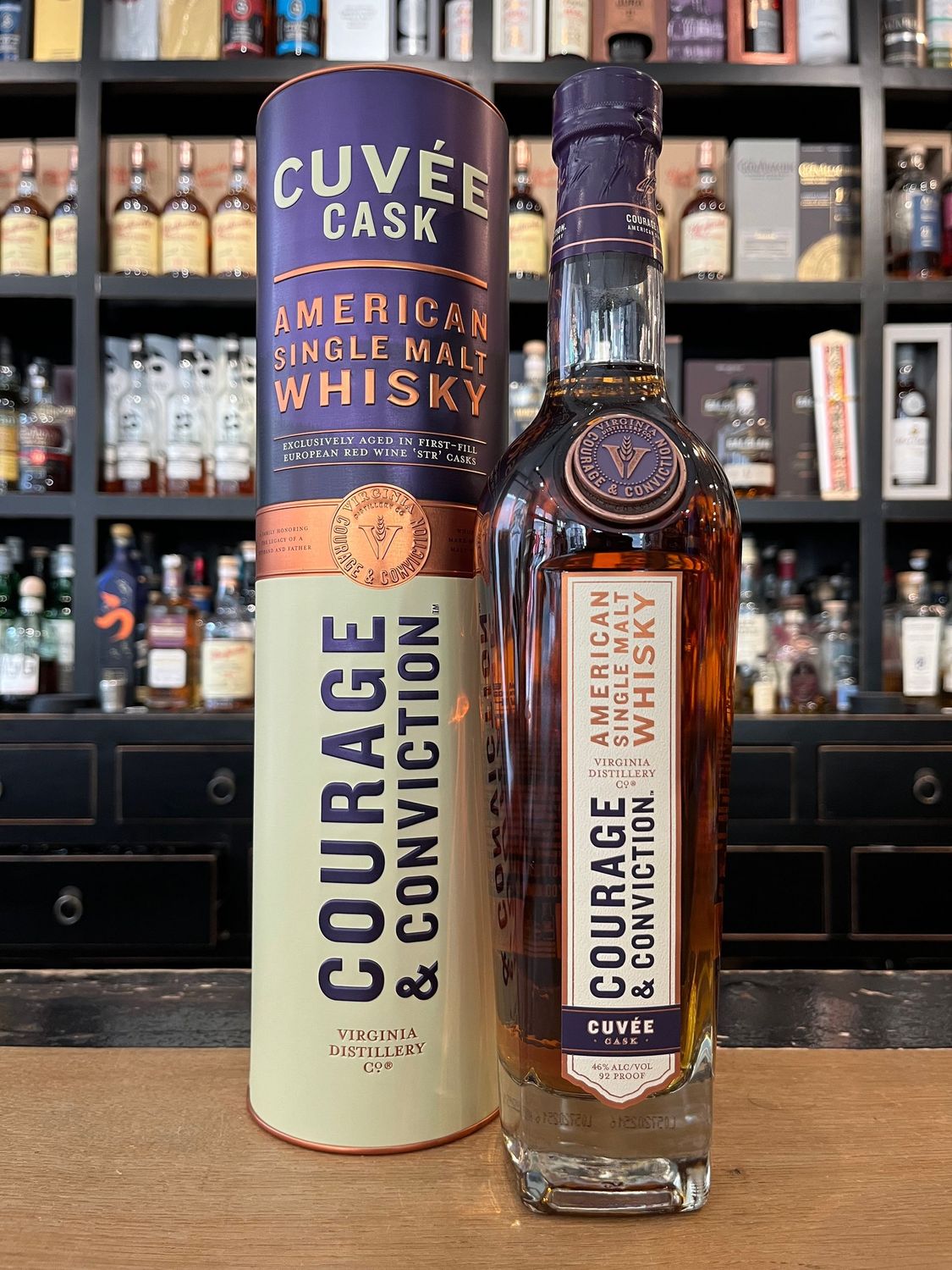 Courage & Conviction American Single Malt Cuvée Cask mit 0,7L und 46% Courage & Conviction American Single Malt Cuvée Cask mit 0,7L und 46%