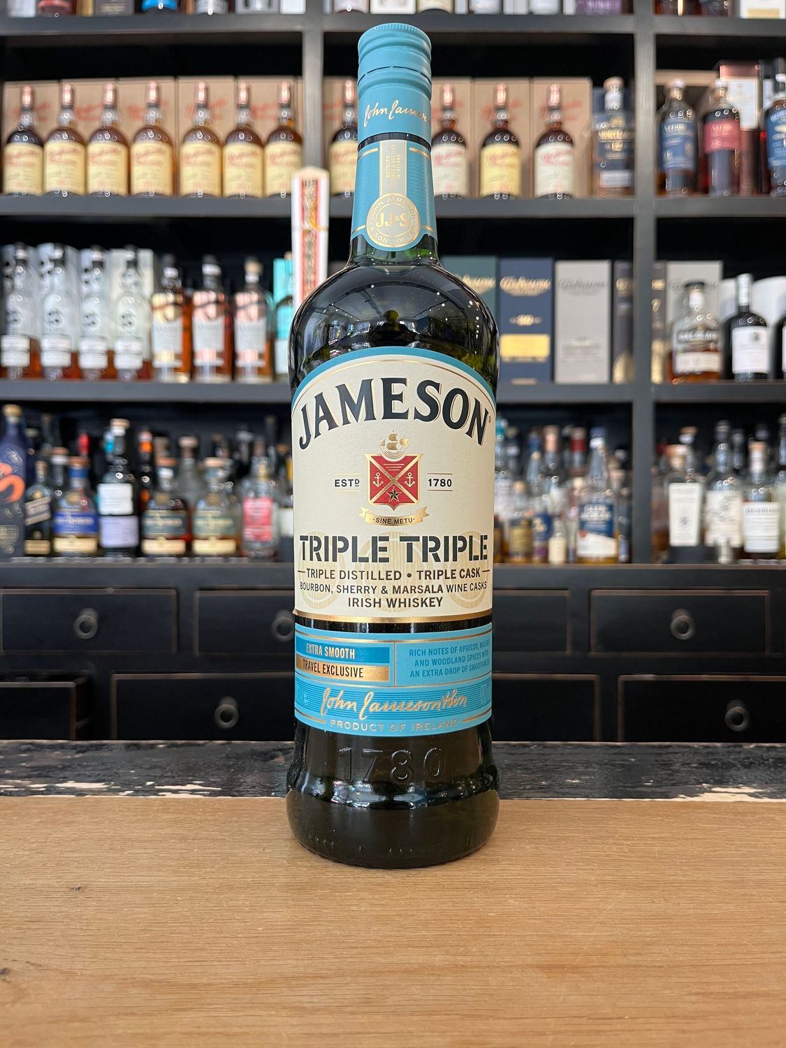 Jameson Triple Triple Marsala Cask mit 1L und 40%