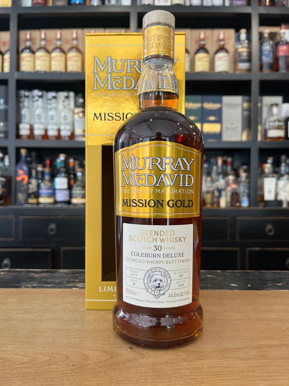 Coleburn 30 Jahre Oloroso Sherry Butt mit 0,7L und 44,6% Coleburn 30 Jahre Oloroso Sherry Butt mit 0,7L und 44,6%