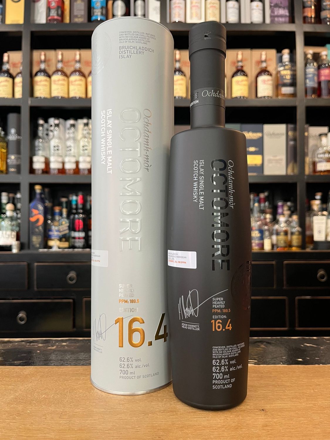Octomore 16.4 Bruichladdich mit 0,7l und 62,6% Octomore 16.4 Bruichladdich mit 0,7l und 62,6%