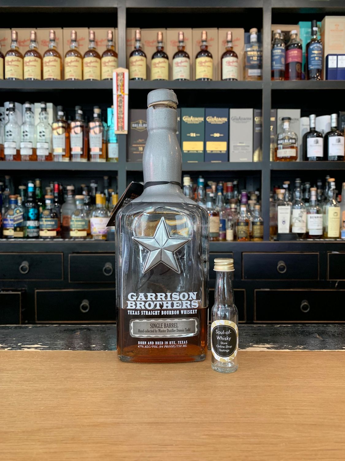 Garrison Brothers Texas Single Barrel 2014/2018 Sample mit 2cl und 47% Garrison Brothers Texas Single Barrel 2014/2018 Sample mit 2cl und 47%