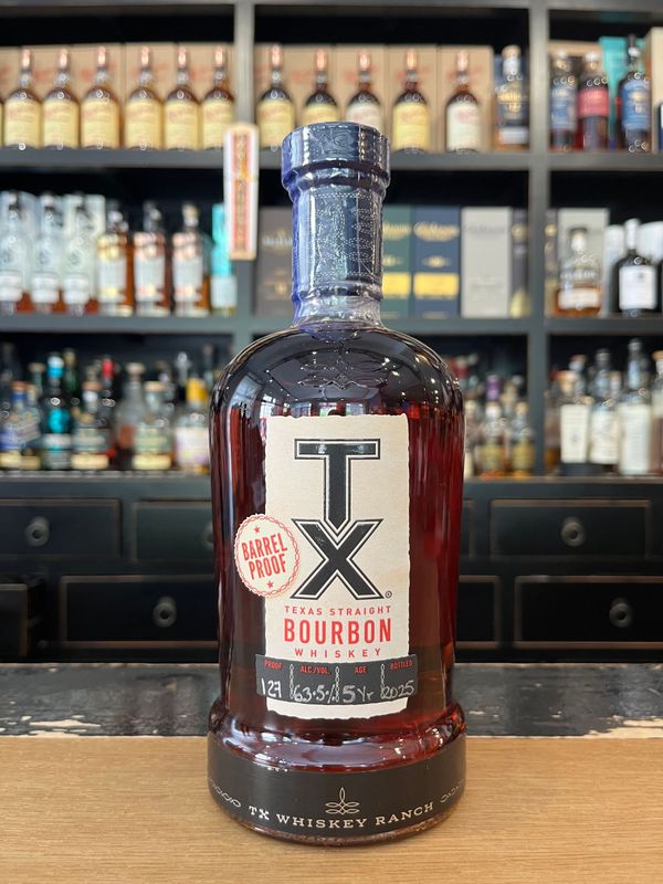 TX Bourbon Barrel Proof 5 Jahre (127)-2025 aus Texas mit 0,7l und 63,5%