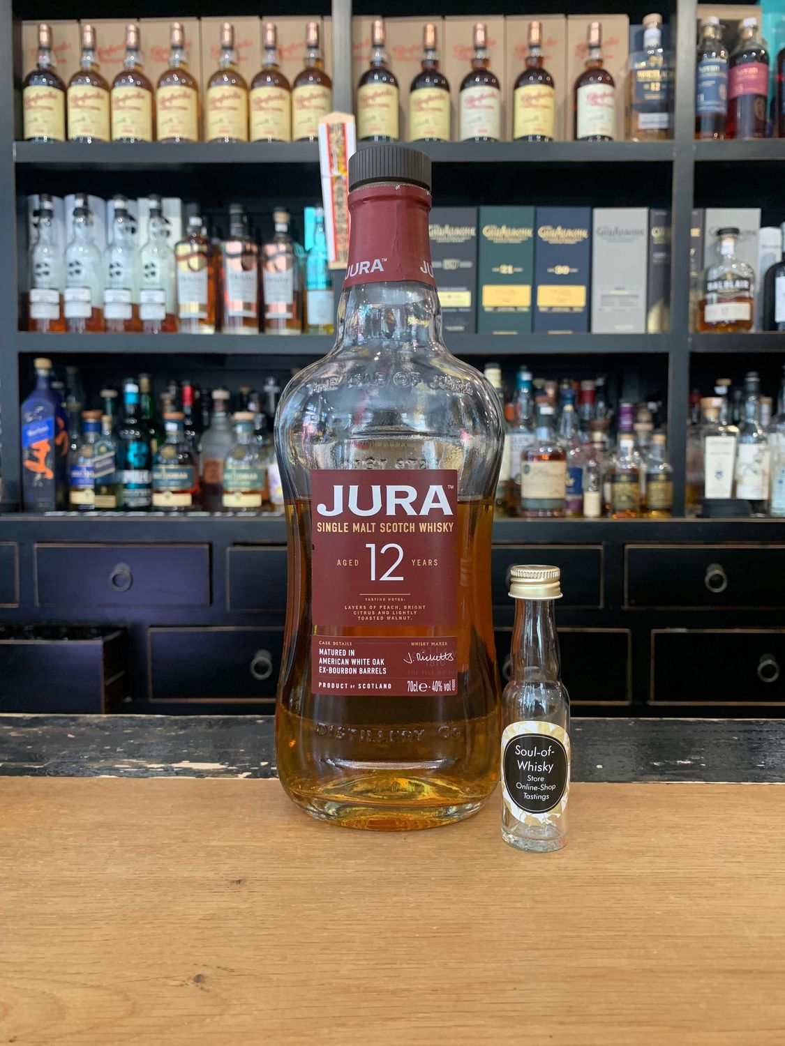 Jura 12 Jahre mit 2cl und 40% Jura 12 Jahre mit 2cl und 40%