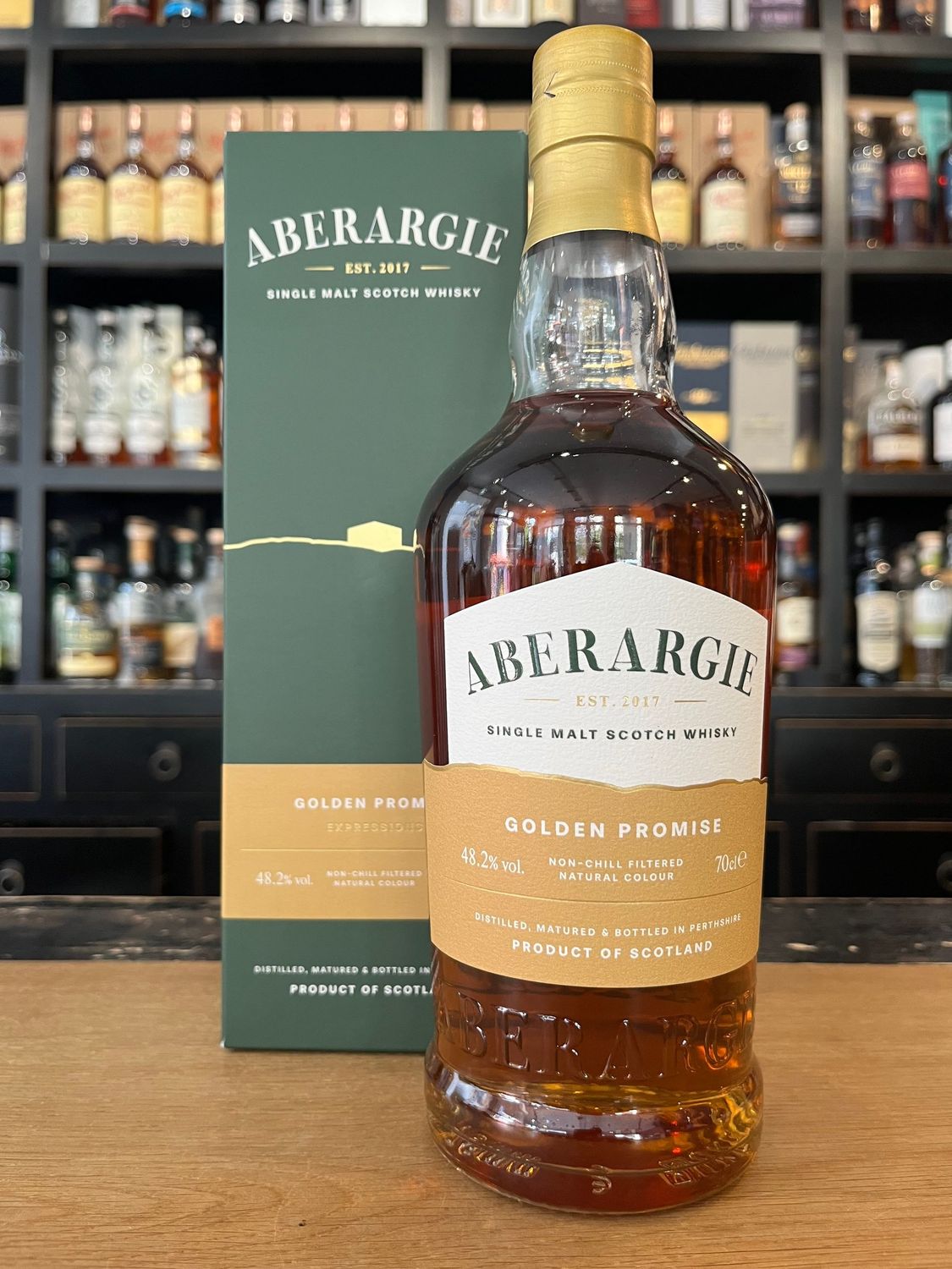 Aberargie Golden Promise Expressions mit 0,7l und 48,2% Aberargie Golden Promise Expressions mit 0,7l und 48,2%