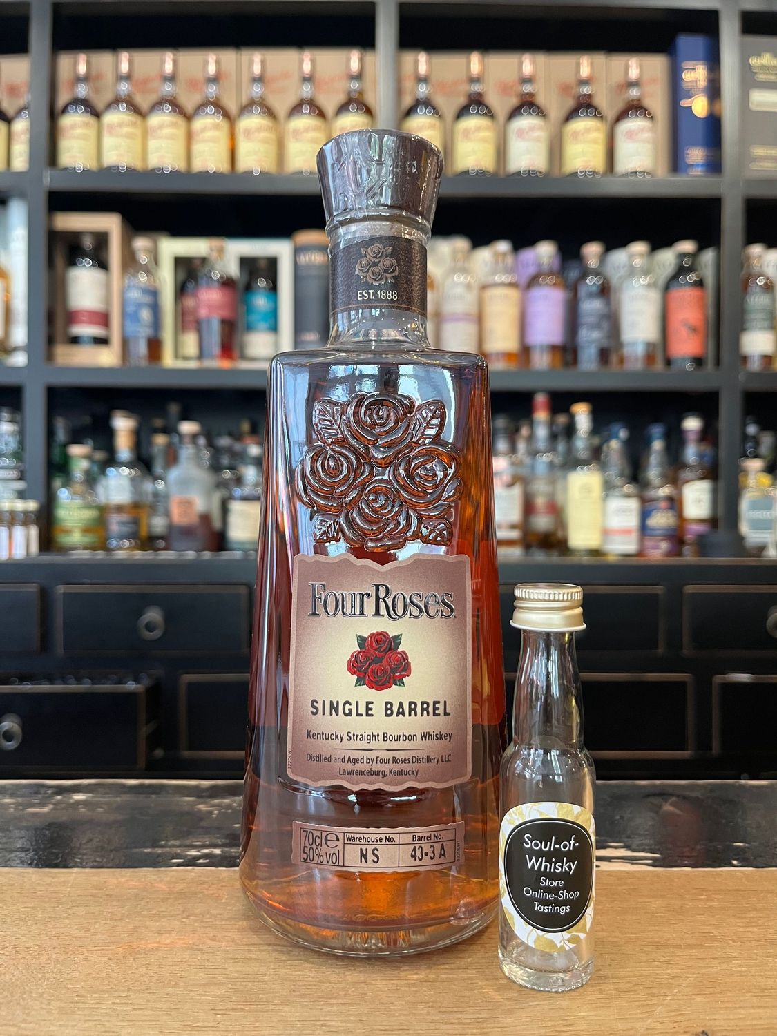 Four Roses Single Barrel mit 2cl und 50% Four Roses Single Barrel mit 2cl und 50%