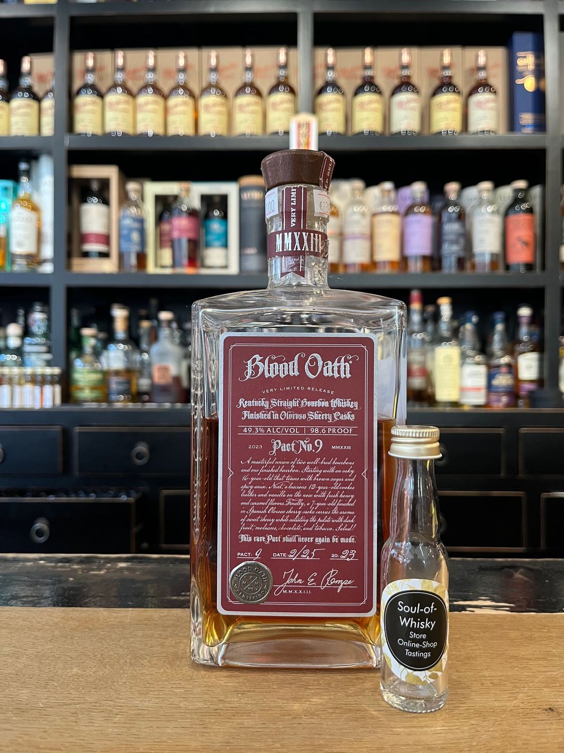 Blood Oath Pact No. 9 Sherry Cask mit 2cl und 49,3% Blood Oath Pact No. 9 Sherry Cask mit 2cl und 49,3%