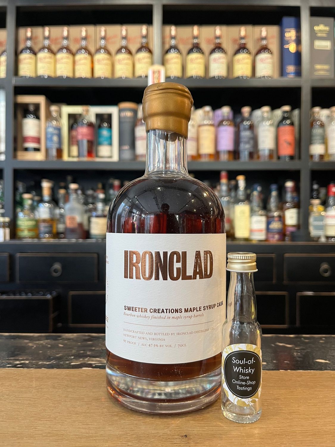 Ironclad Maple Syrup Cask mit 2cl und 47,5% Ironclad Maple Syrup Cask mit 2cl und 47,5%