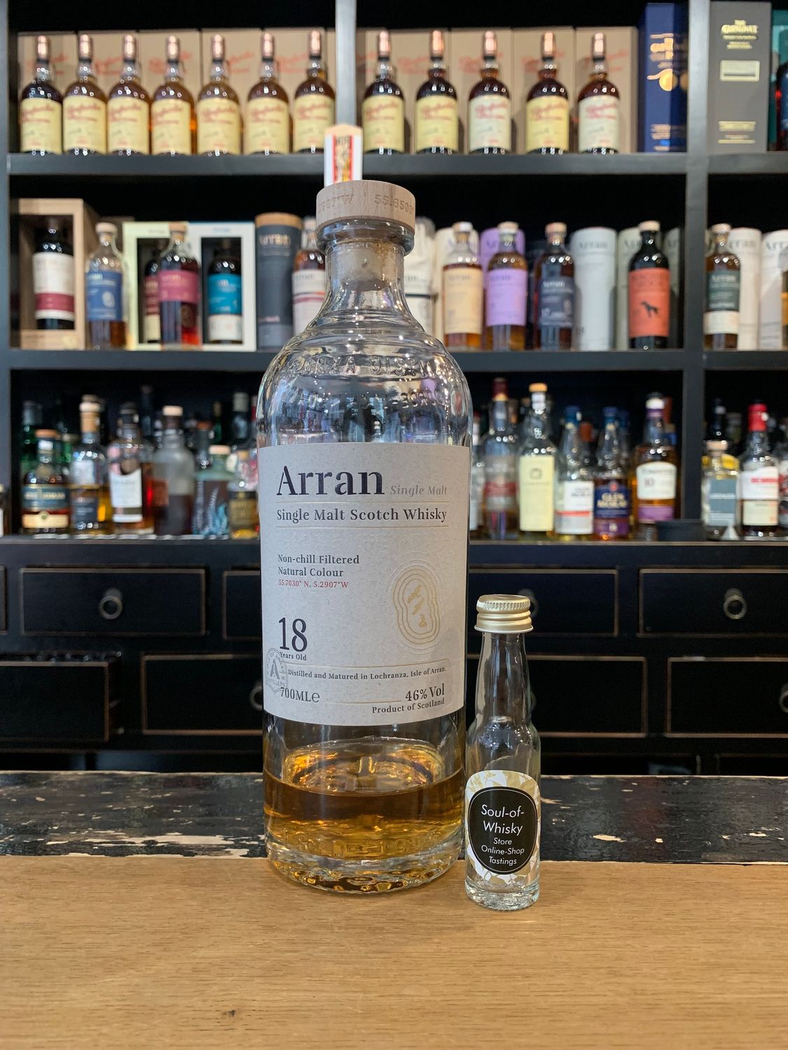 Arran 18 Jahre Sample mit 2cl und 46% Arran 18 Jahre Sample mit 2cl und 46%