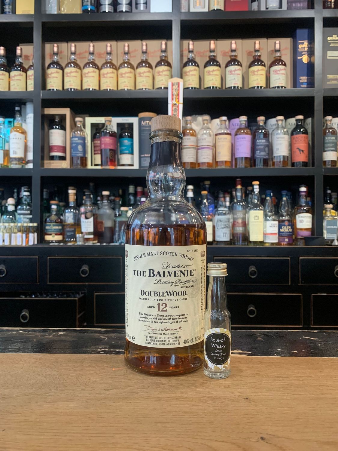 Balvenie 12 Jahre Double Wood Sample mit 2cl und 40% Balvenie 12 Jahre Double Wood Sample mit 2cl und 40%