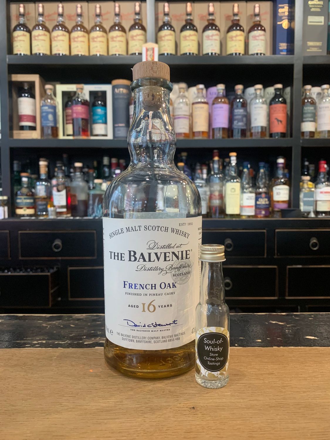 Balvenie 16 Jahre French Oak Sample mit 2cl und 47,6% Balvenie 16 Jahre French Oak Sample mit 2cl und 47,6%