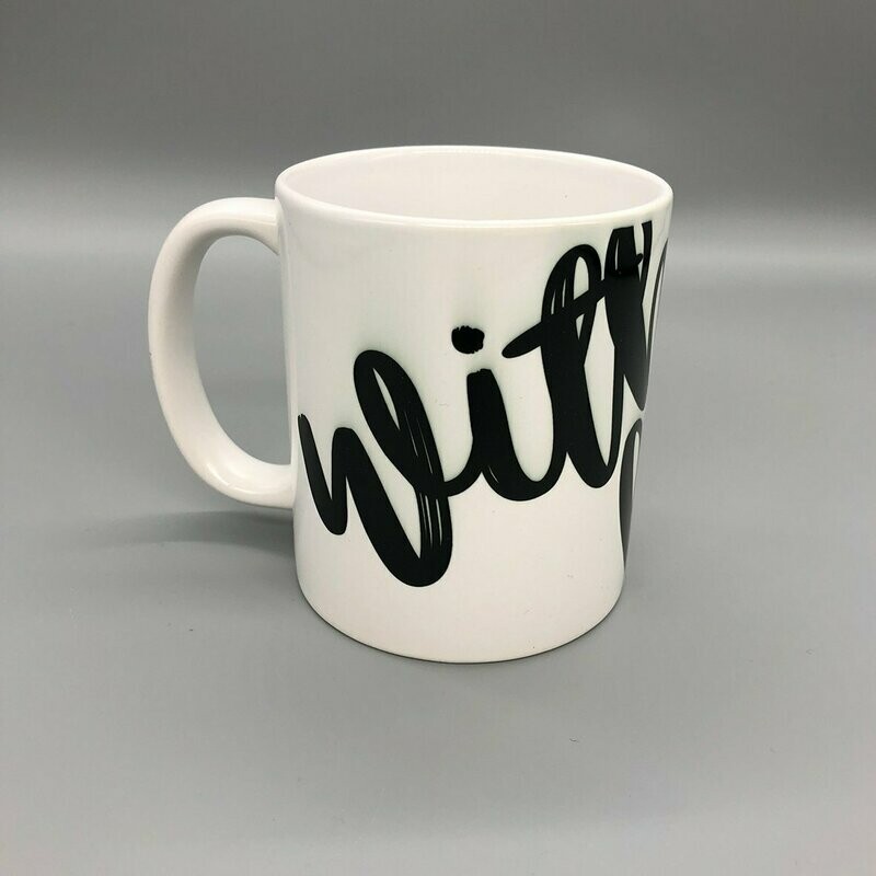 Keramik Tasse 'With Love'