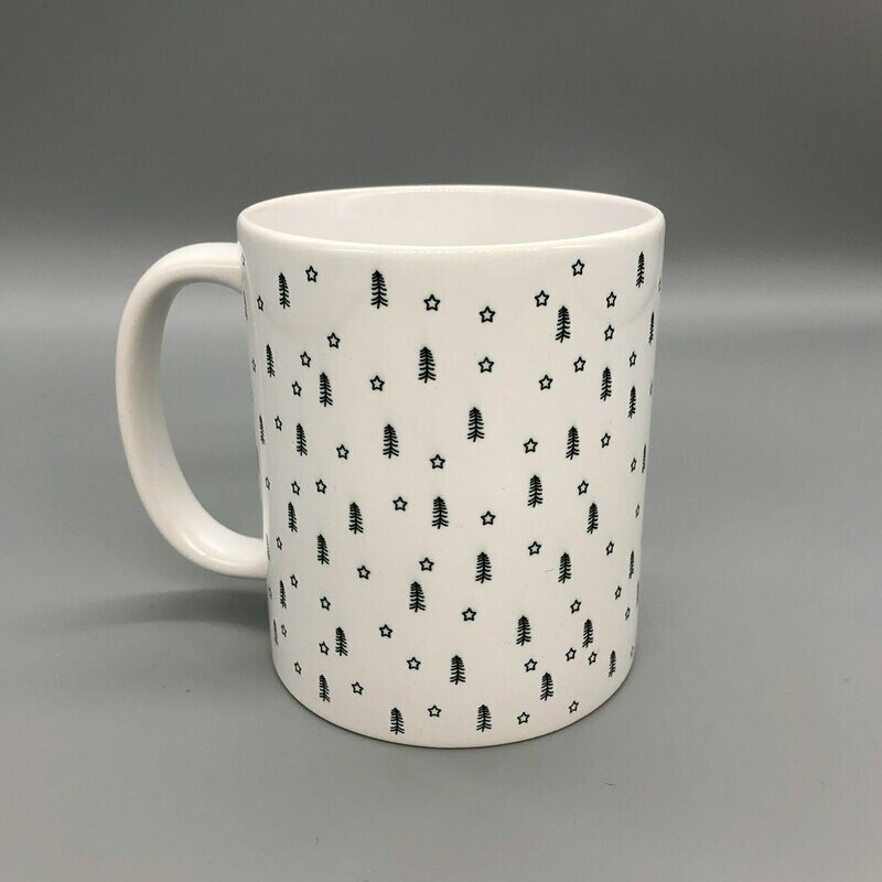 Weihnachtstasse 'Star & Tree'