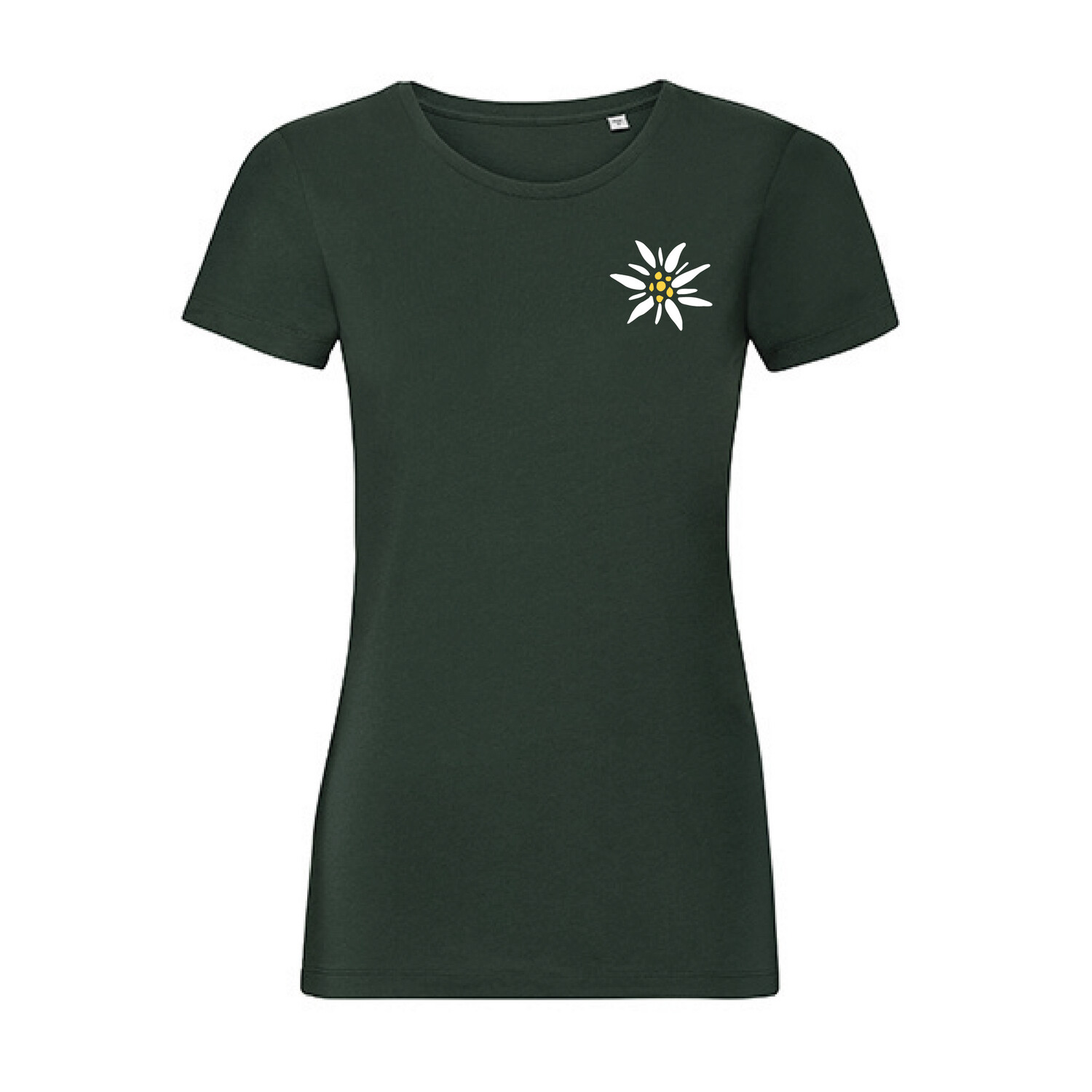 DAMEN T-SHIRT EDELWEISS