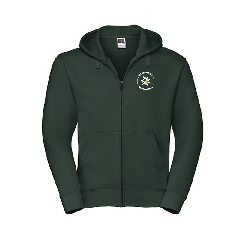 HERREN ZIP-HOODIE EDELWEISS
