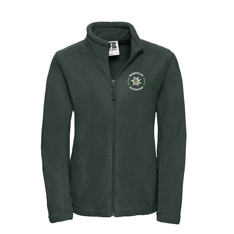 DAMEN FLEECE-JACKE EDELWEISS