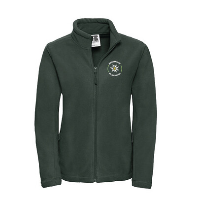 DAMEN FLEECE-JACKE EDELWEISS