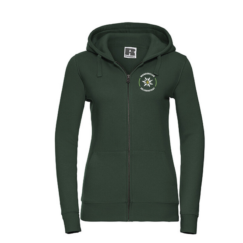 DAMEN ZIP-HOODIE EDELWEISS