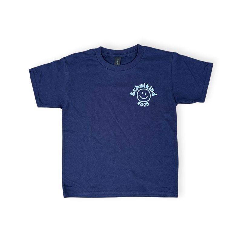 SCHULKIND T-SHIRT (Navy Blau/Hellblau) SCHULKIND T-SHIRT (Navy Blau/Hellblau)