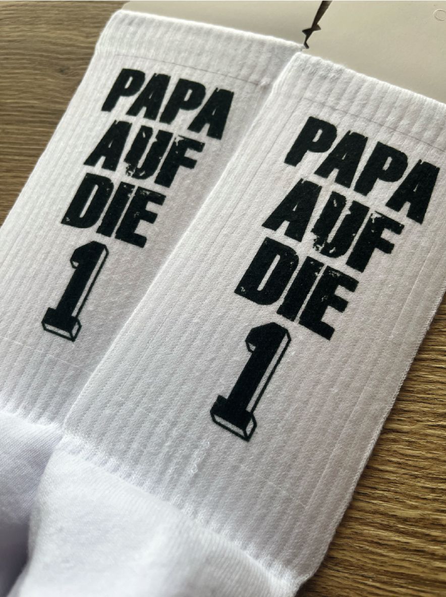 PAPA AUF DIE 1 - SOCKEN