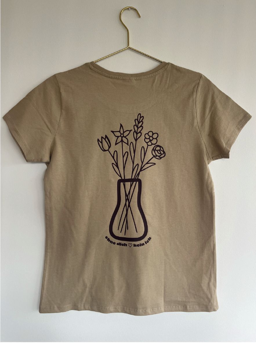 MUTTERTAGS-SHIRT "OHNE DICH - KEIN ICH"