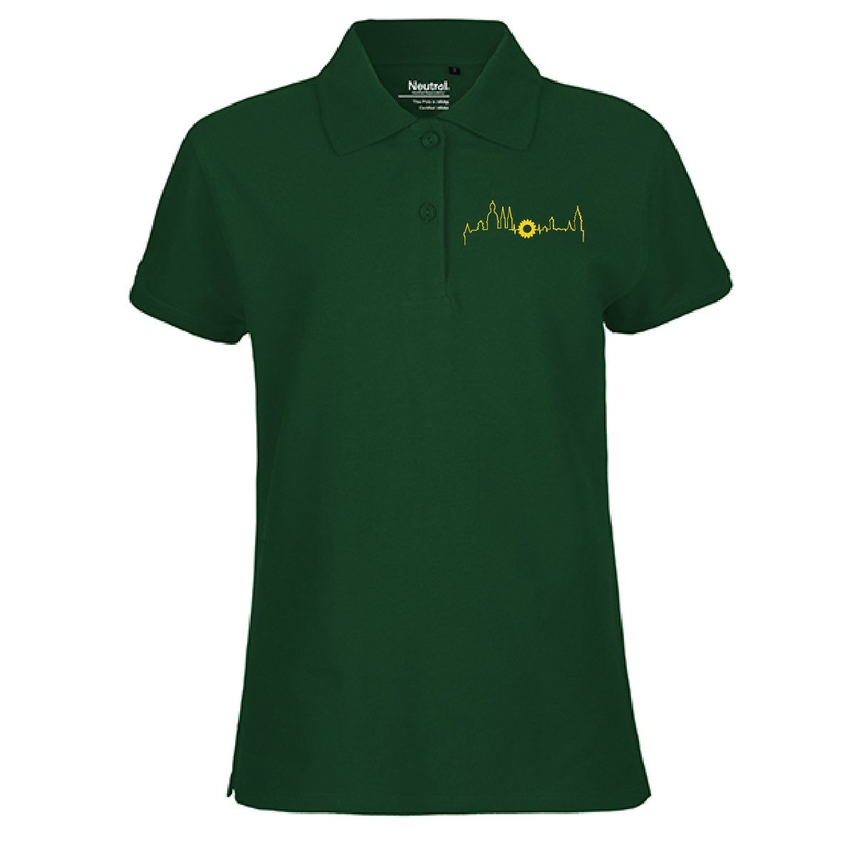 DAMEN POLO-SHIRT GRÜNE DAMEN POLO-SHIRT GRÜNE