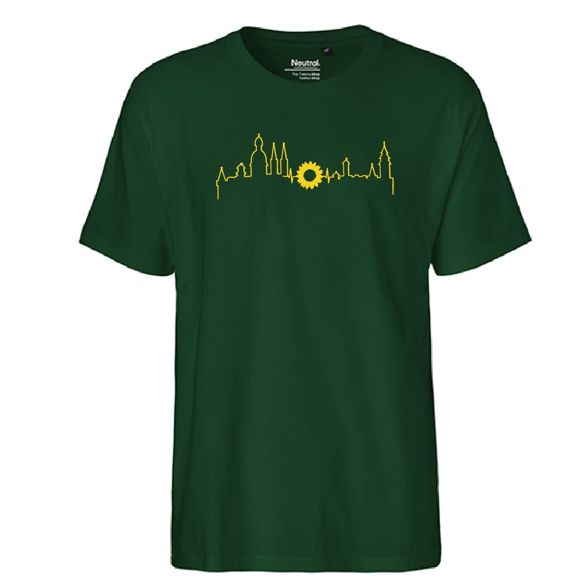 HERREN T-SHIRT GRÜNE HERREN T-SHIRT GRÜNE