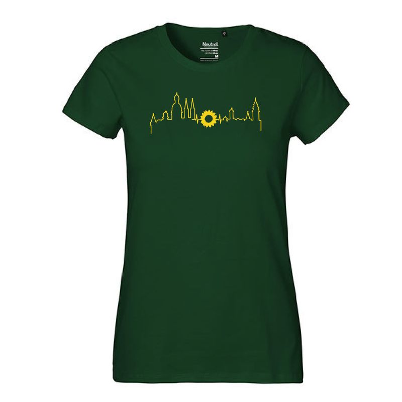 DAMEN T-SHIRT GRÜNE