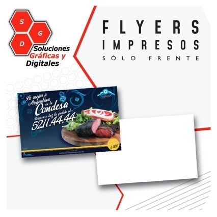 FLYER simple x 1,000 pz