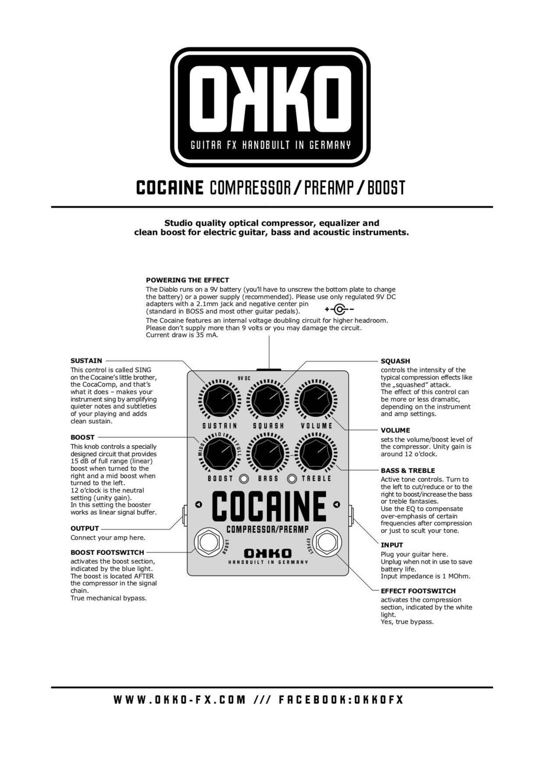 Cocaine Compressor / Preamp