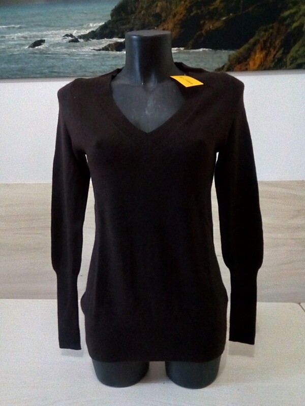 SCOLLO V  CASHMERE TAGLIA  M