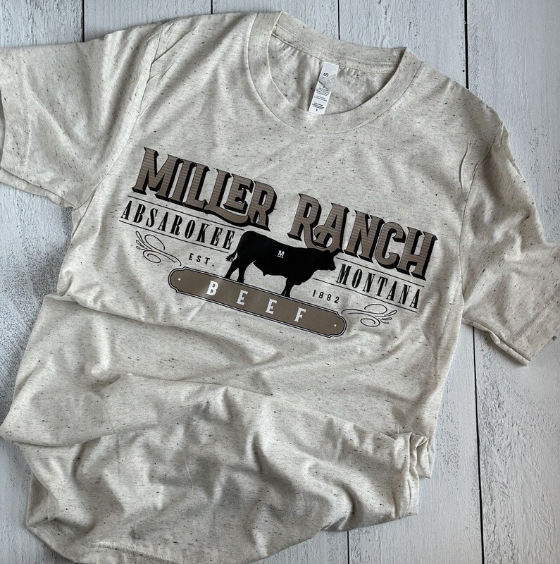 Miller Ranch Beef Oatmeal T-Shirt