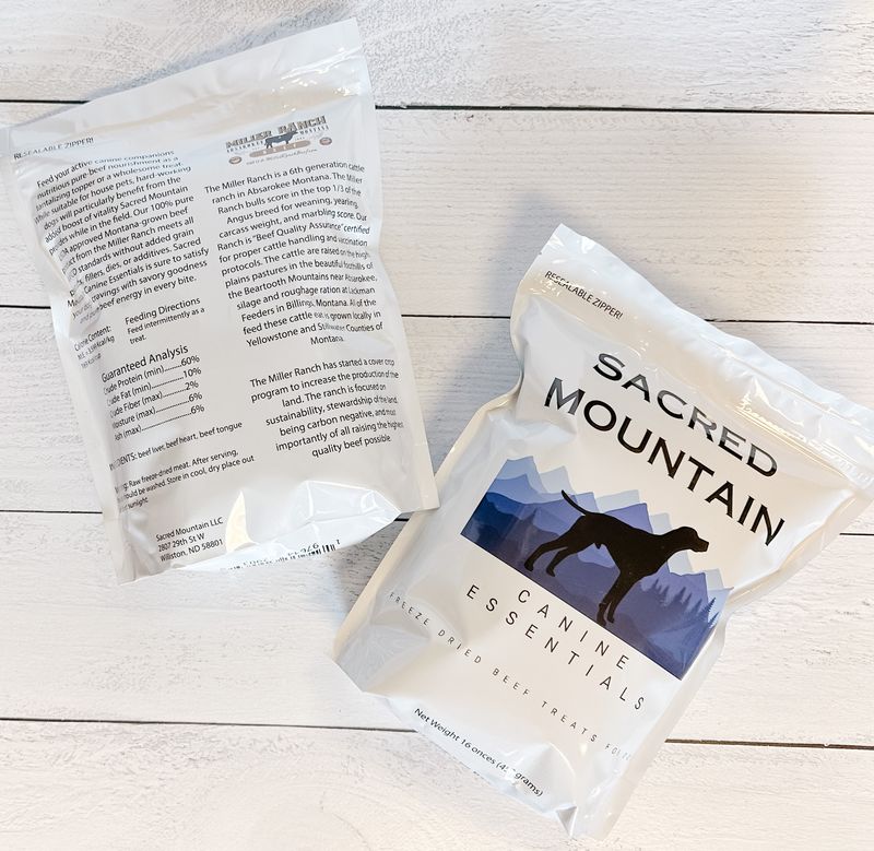 Canine Essentials 16 oz Freeze Dried Dog Treats/Topper